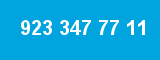 923 347 77 11 923 347 77 11